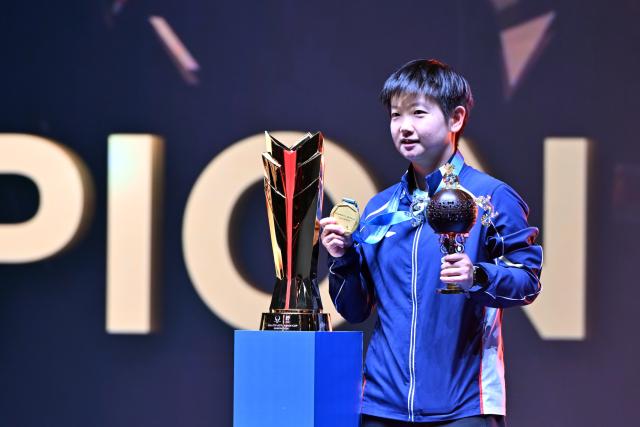 开云体育下载APP-孙颖莎首夺乒乓球亚洲杯女单冠军 王楚钦成功卫冕